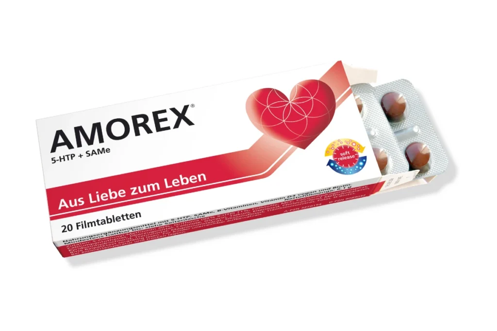 Confezione aperta di Amorex.