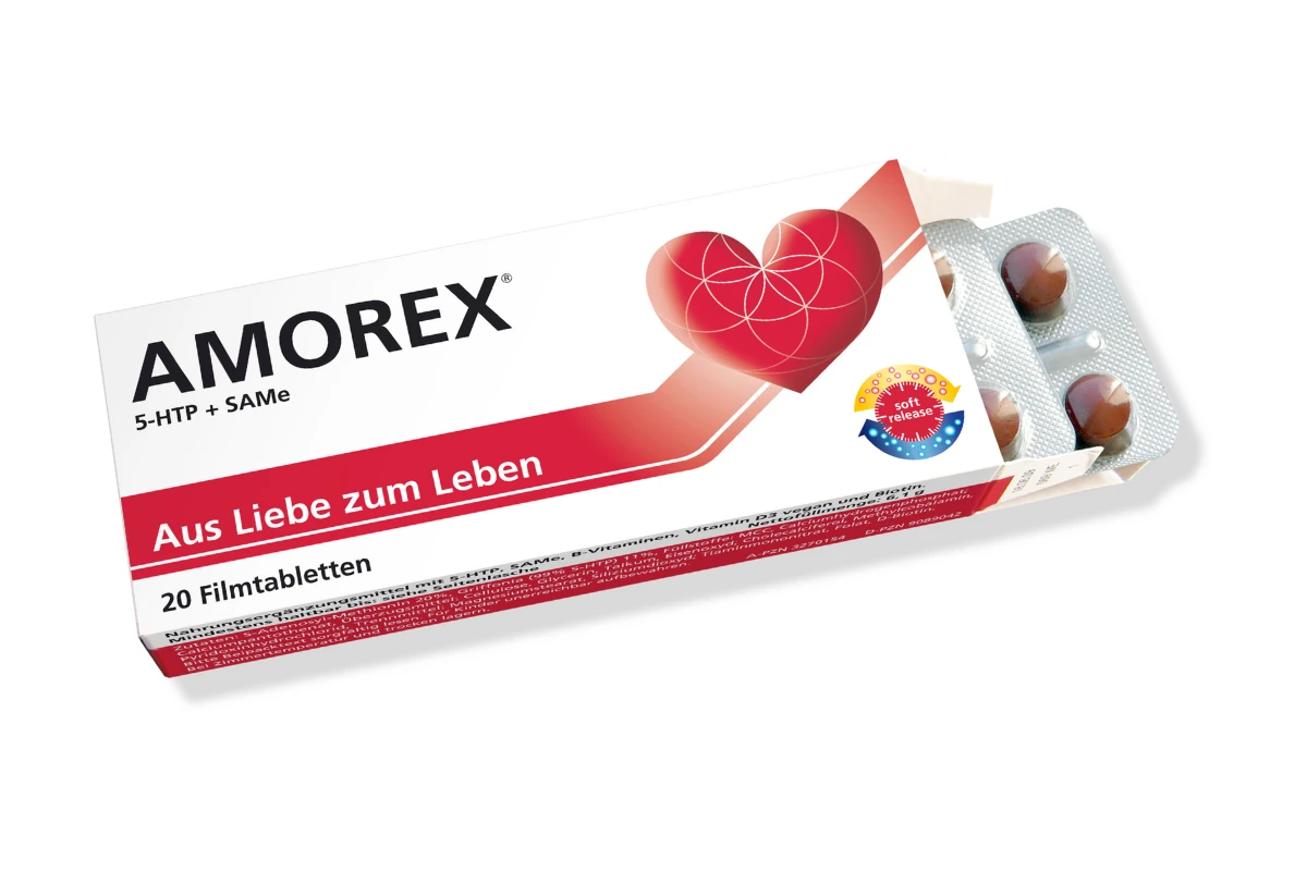 Confezione aperta di Amorex.